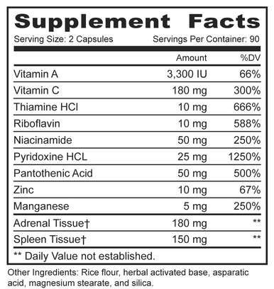 MBi Nutraceuticals Adrenal Complete 60 caps