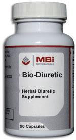 MBi Nutraceuticals Bio-Diuretic Herbal Combination 90 Capsules
