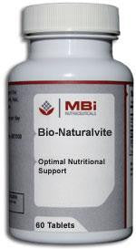 MBi Nutraceuticals Bio-Naturalvite 120 Tablets