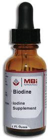 MBi Nutraceuticals Biodine 150 mcg 1 oz.