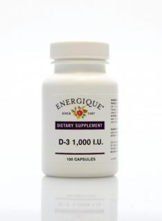 Energique D-3 5000 I.U. 90 softgels