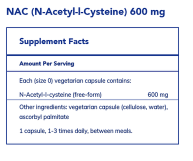 Pure NAC 600 Mg 360