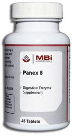 MBi Nutraceuticals Panex-8 Pancreatin 8X 60 capsules