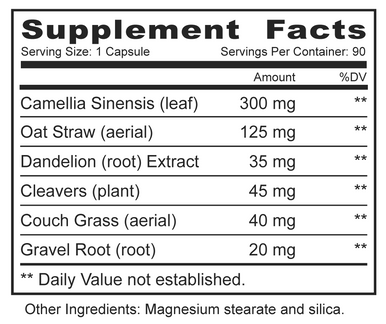 MBi Nutraceuticals Bio-Diuretic Herbal Combination 90 Capsules