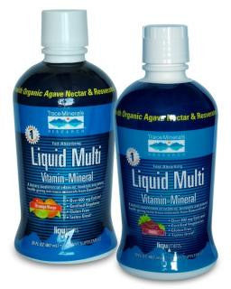 Trace Minerals Liquid Multi Vit Min Berry 30 OZ