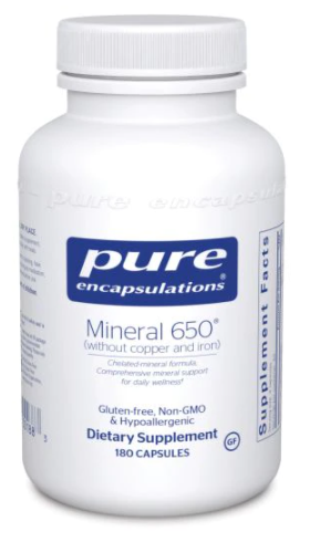 Mineral 650 (Without Copper & Iron)