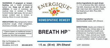 Energique BREATH HP (PNEUMO HP)  1 oz