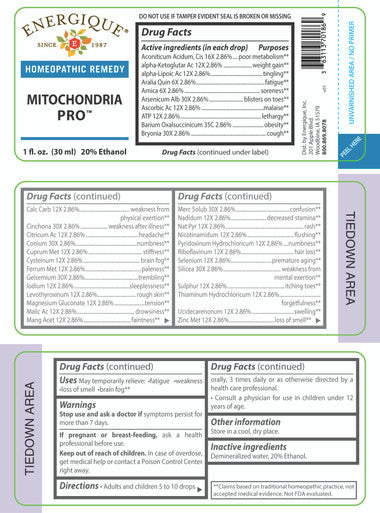 Energique Mitochondria Pro1 oz