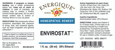 Energique ENVIROSTAT 1 oz