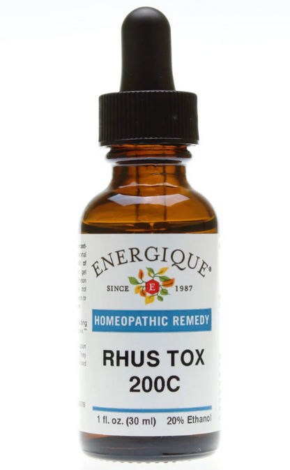Energique Rhus Tox 200C 1 oz