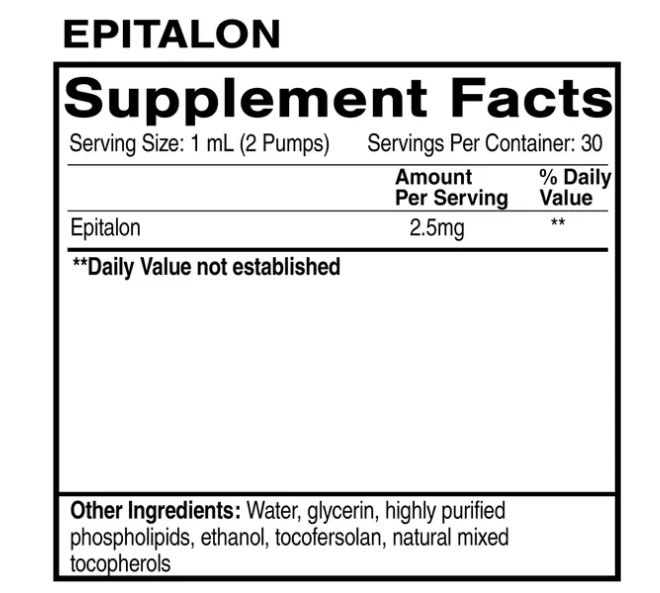 Quicksilver Epitalon (COLD SHIP)