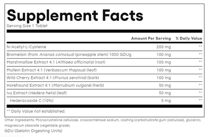 Natural Factors Lung, Bronchial & Sinus Health