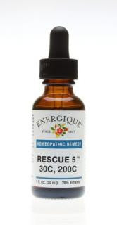 Energique RESCUE 5 30C-200C Flower Essence 1 oz
