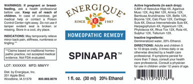 Energique SPINAPAR 1 oz