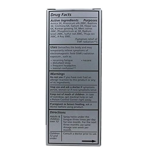 Liddell EMF Detox 1 oz