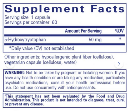 5-HTP 50Mg (60 Capsules)